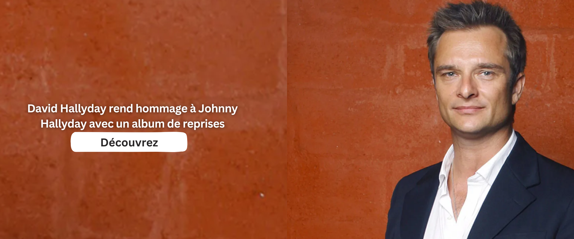 David Hallyday rend hommage à Johnny Hallyday avec un album de reprises