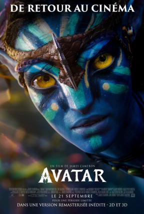 Le film  « Avatar »  fait son retour sur grand écran.