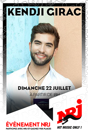 Concert NRJ : Kendji Girac fait grimper la température !