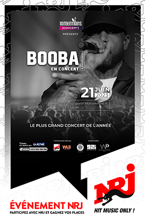 Un concert du rappeur français BOOBA bientôt au Maroc 