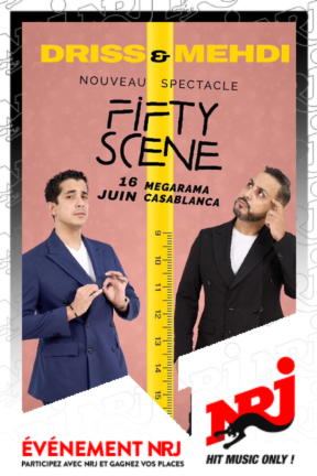Le duo d’humoristes Driss et Mehdi est de retour avec "Fifty scène"