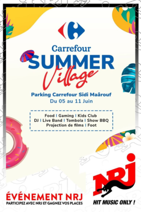 Retour sur la semaine électrisante du Carrefour Summer Village de NRJ Maroc 