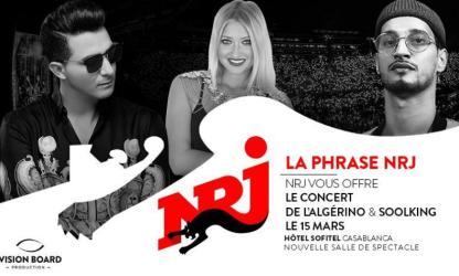 La Phrase NRJ - Ecoutez NRJ et gagnez vos pass pour le concert de l’Algérino & Soolking !