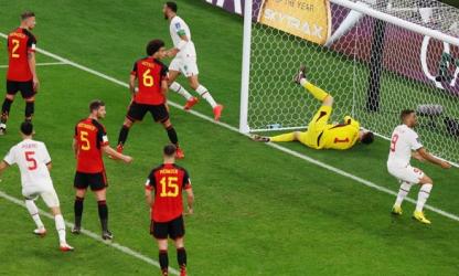 Le Maroc remporte le match contre la Belgique.