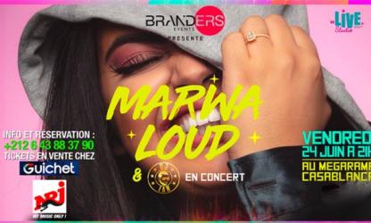 Marwa Loud au Mégarama de Casablanca