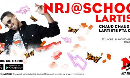 NRJ @ School : ‘’LARTISTE’’ en Showcase exclusif dans ton école