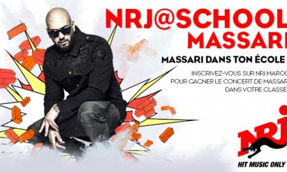 NRJ @School : ‘’Massari’’ en Showcase exclusif dans votre école !