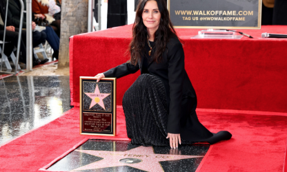 Courteney Cox reçoit son étoile sur le prestigieux boulevard du Walk Of Fame 