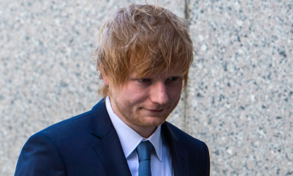 Ed Sheeran, devant la justice à New York 
