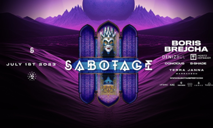 Le festival SABOTAGE pour la première fois au Maroc 