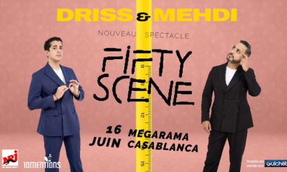 Le duo d’humoristes Driss et Mehdi est de retour avec  "Fifty scène"