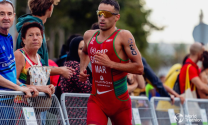 Badr Siwane se classe 24e au mondial de la coupe du monde de triathlon