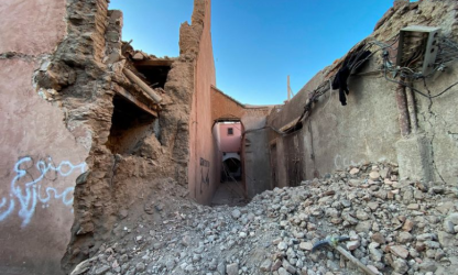 Le nombre de décès dus au séisme au Maroc atteint désormais 2012 victimes