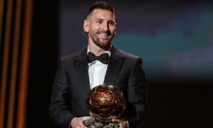 Lionel Messi décroche son 8e Ballon d'Or