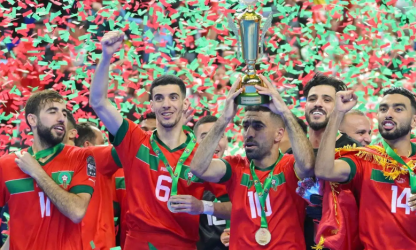 Le Maroc triomphe en finale de la Coupe d'Afrique des Nations de futsal