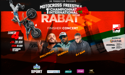 Le Championnat International de Motocross Freestyle 2024 débarque à Rabat