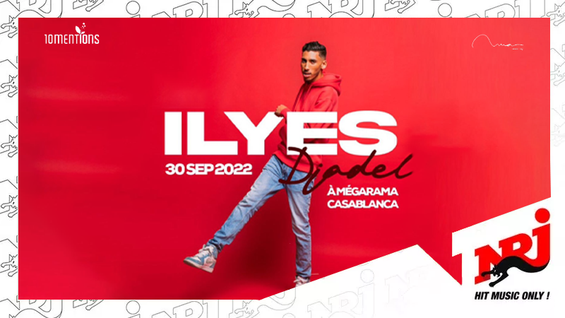 Ilyes Djadel vous donne rendez-vous au Megarama Casablanca le 30 Septembre 2022