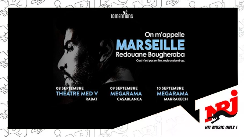 Redouane Bougheraba revient interpréter son spectacle « On m’appelle Marseille » au Maroc