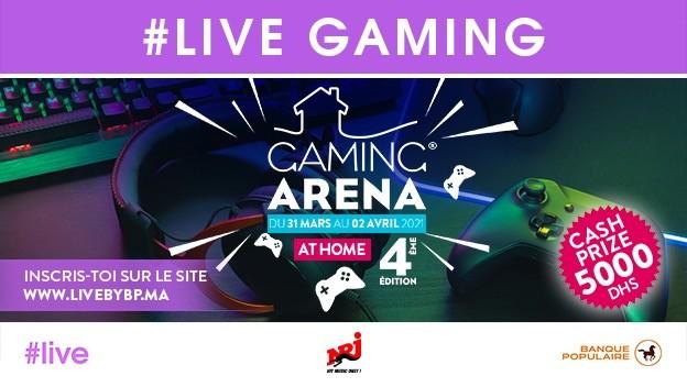 #live Gaming Arena est de retour pour la 4ème édition !