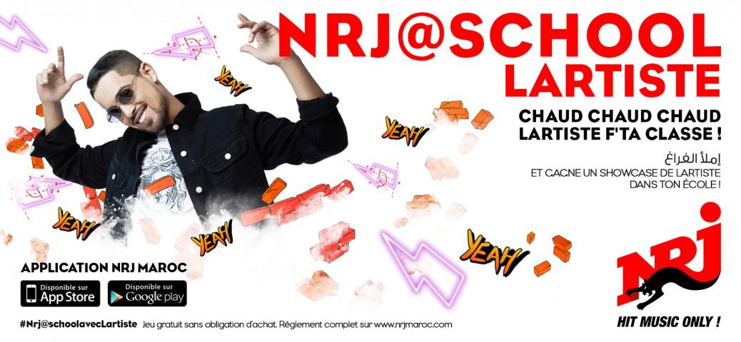 NRJ @ School : ‘’LARTISTE’’ en Showcase exclusif dans ton école