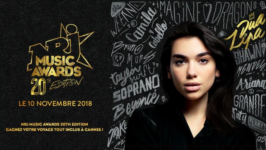 NRJ MUSIC AWARDS 2018 : Gagnez votre voyage tout inclus à Cannes avec NRJ Maroc !