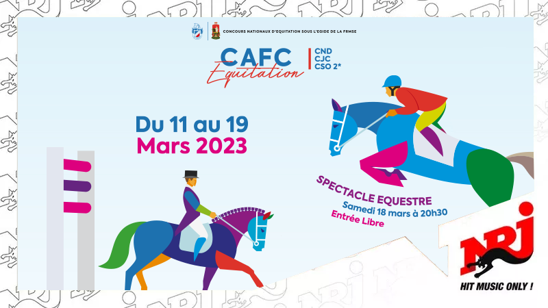 CAFC Equitation du 11 au 19 mars 2023