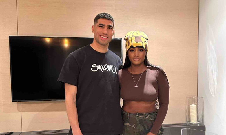 Achraf Hakimi, attiré par une jeune designer française