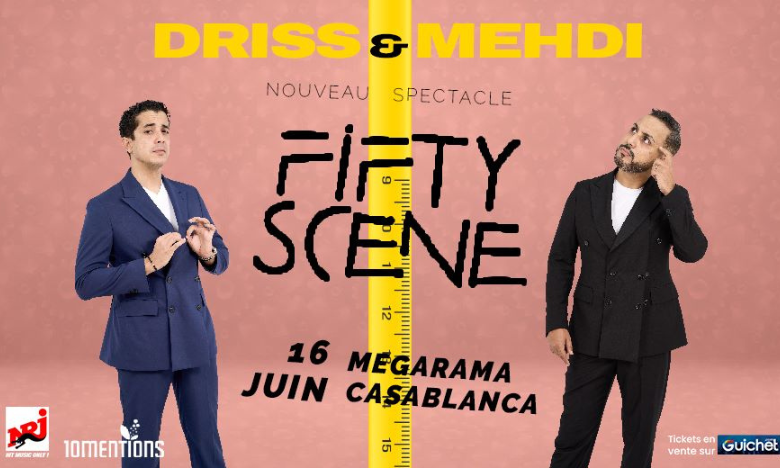 Le duo d’humoristes Driss et Mehdi est de retour avec "Fifty scène"