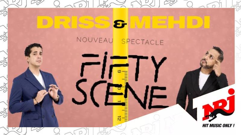 Le duo d’humoristes Driss et Mehdi est de retour avec "Fifty scène"