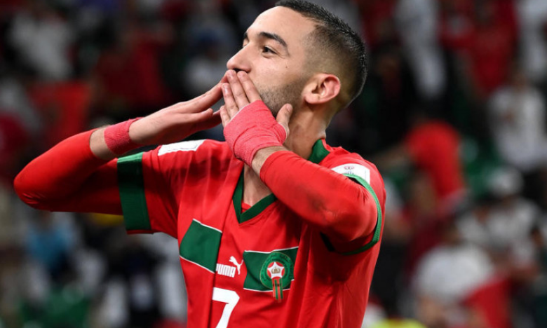 Hakim Ziyech célèbre son anniversaire en compagnie des Lions de l'Atlas